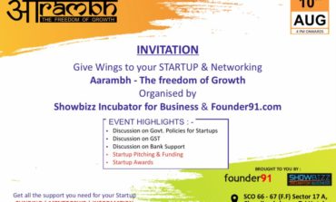 Arambh - Startup Event On 10th Aug.